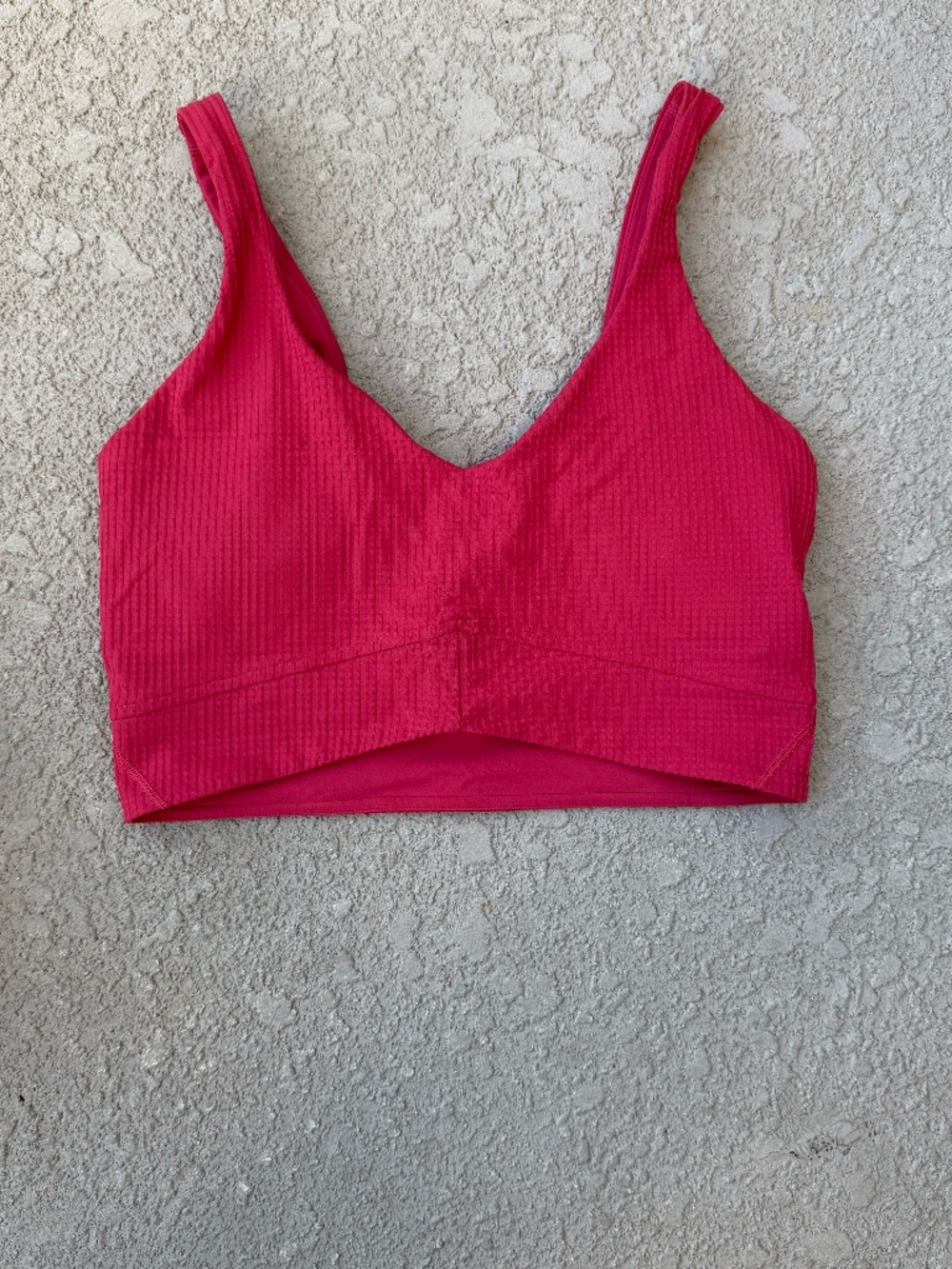lululemon v-cut yoga bra